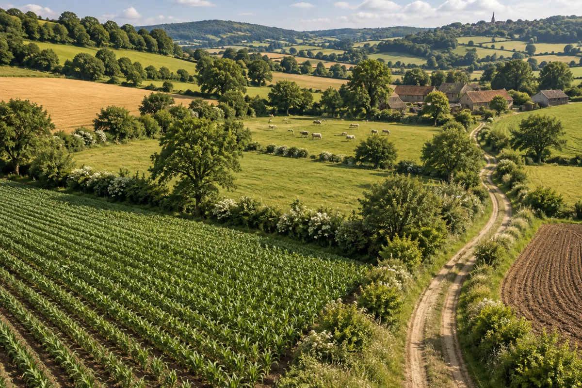 Terres et parcelles agricoles